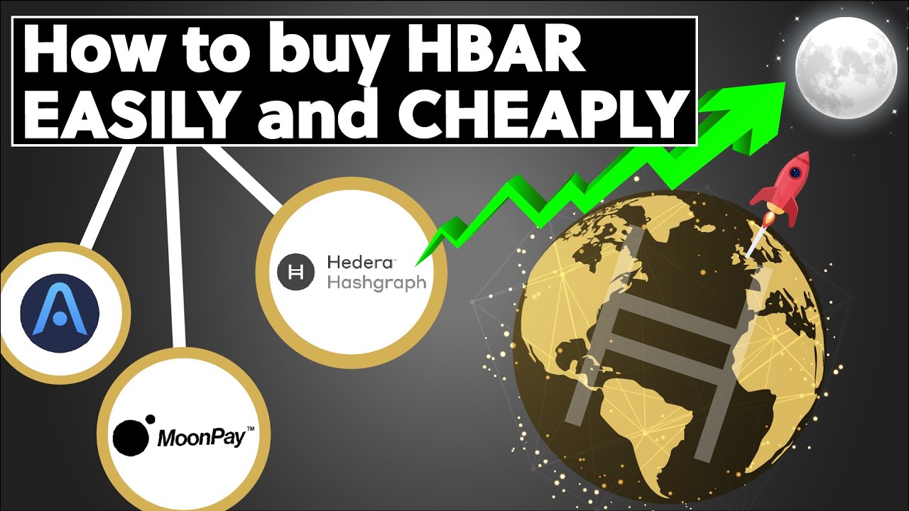 Hedera Hashgraph: Buy or sell HBAR with the lowest price and commission!