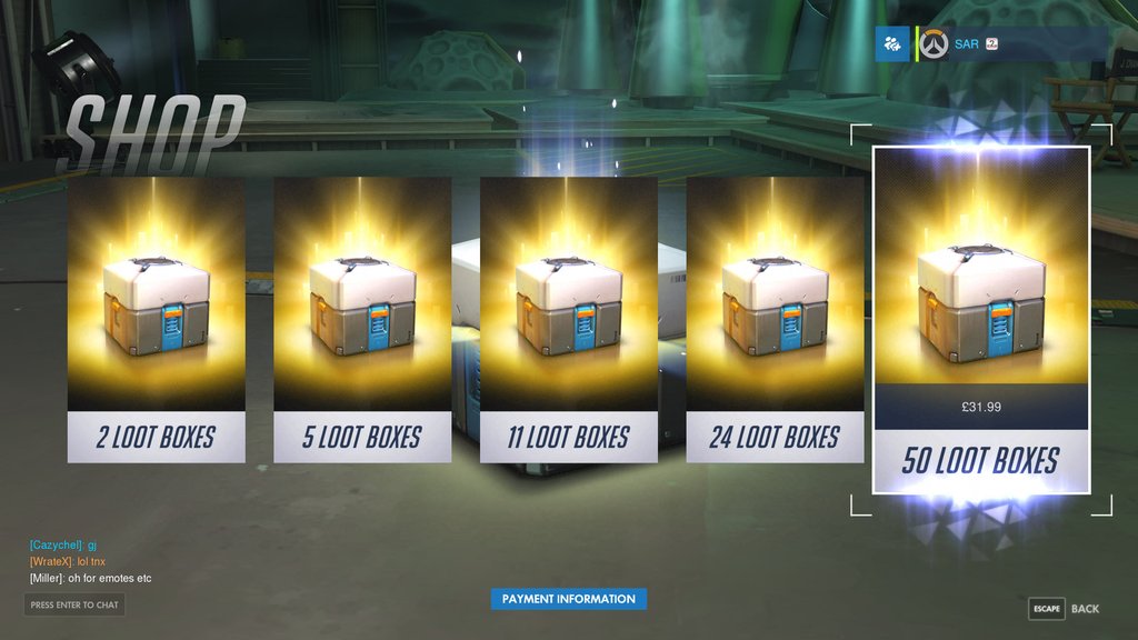 Overwatch dropping paid loot boxes this month | bitcoinlove.fun