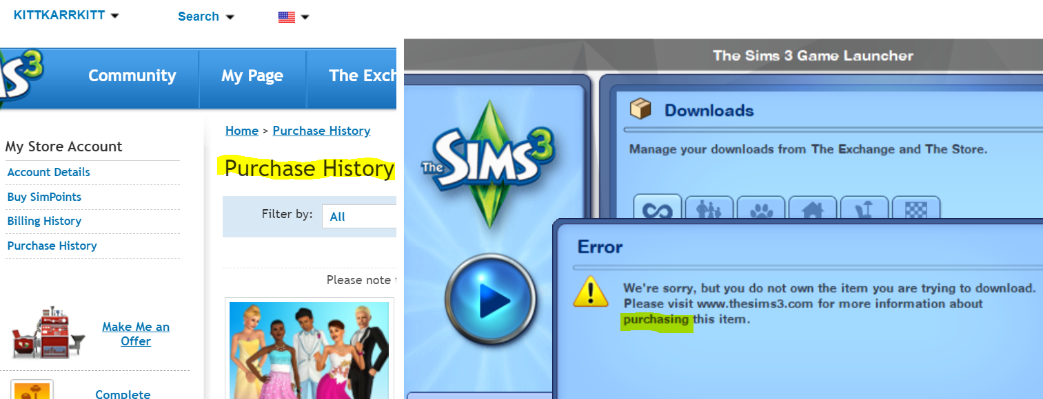 Re: How to buy sims points - Answer HQ