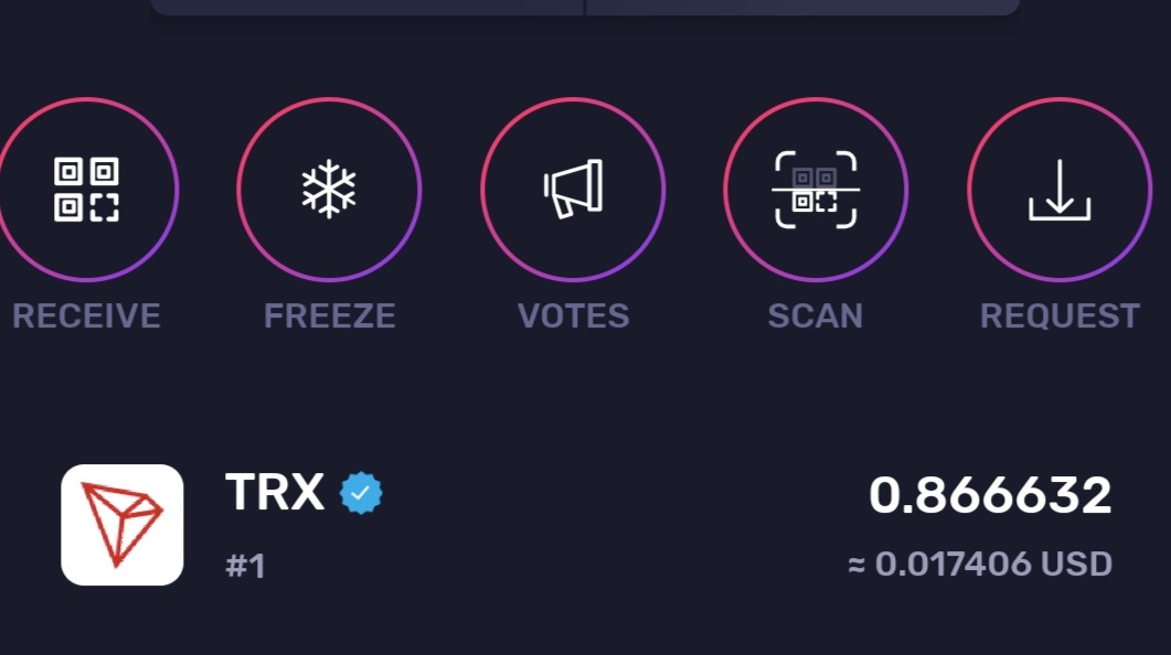 TRON (TRX) Wallet, App for iOS and Android