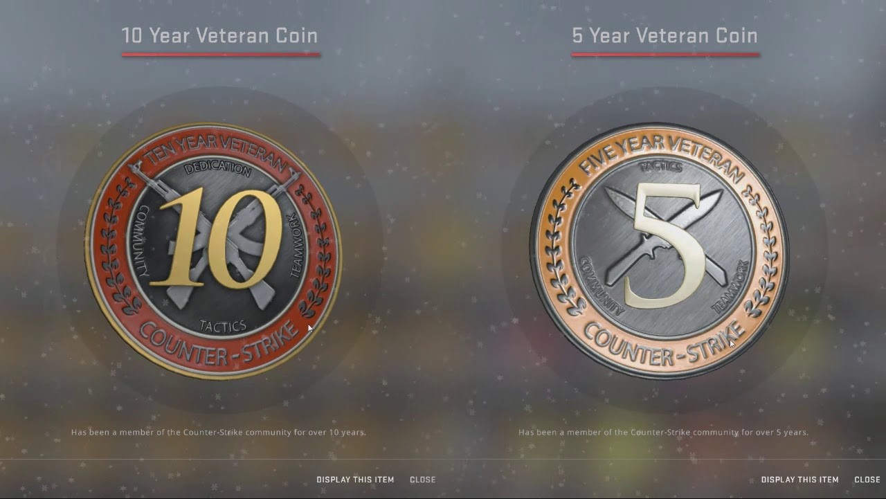 10 & 15 years coin / badge :: Counter-Strike 2 綜合討論