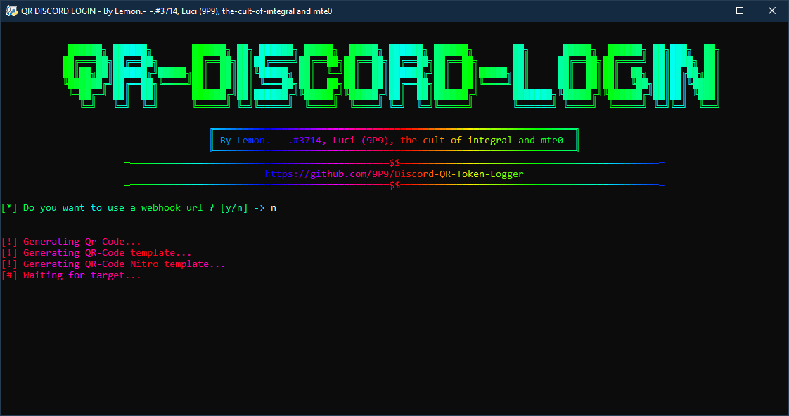 CPP RELEASE - Discord Token Grabber | bitcoinlove.fun - Gamehacking Portal