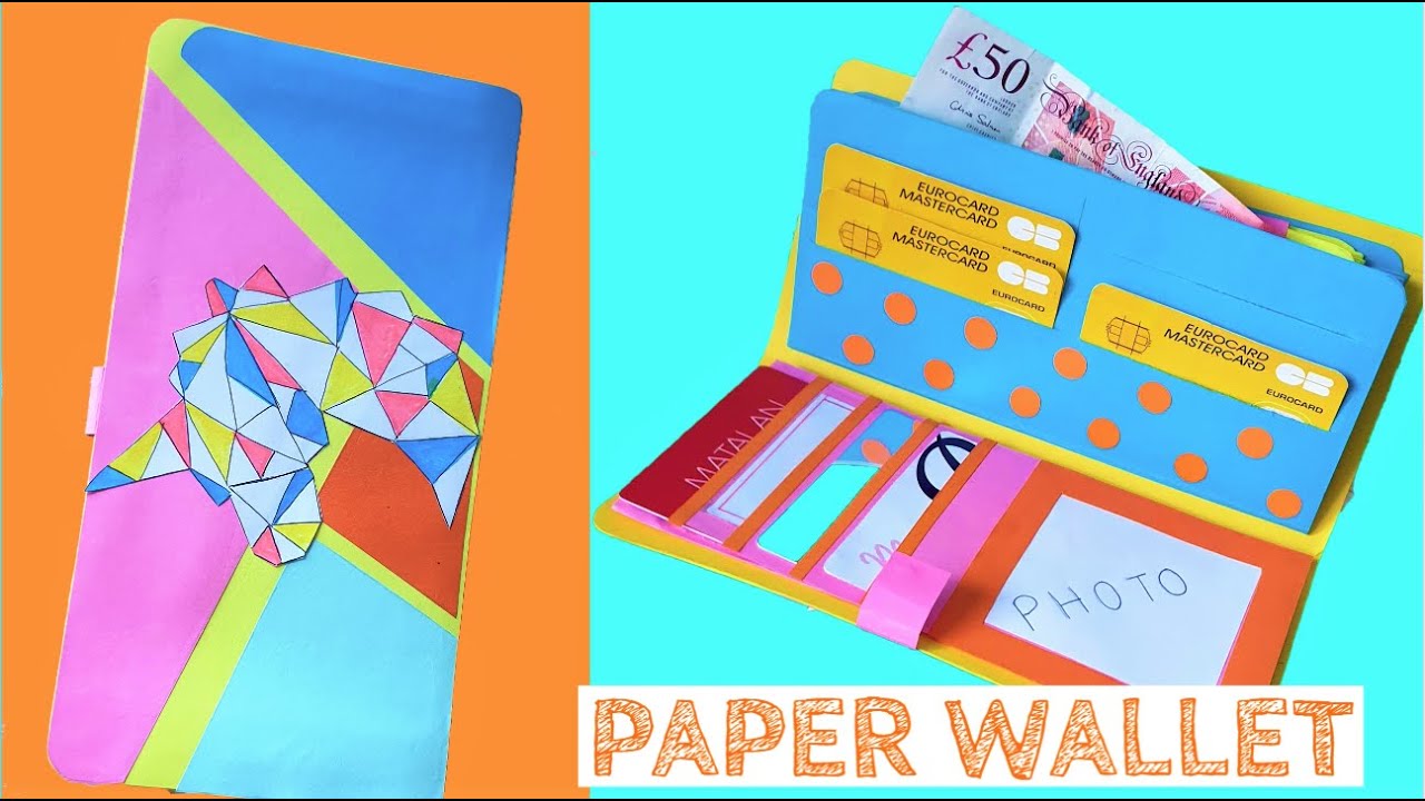 DIY PAPER WALLET. — Gathering Beauty