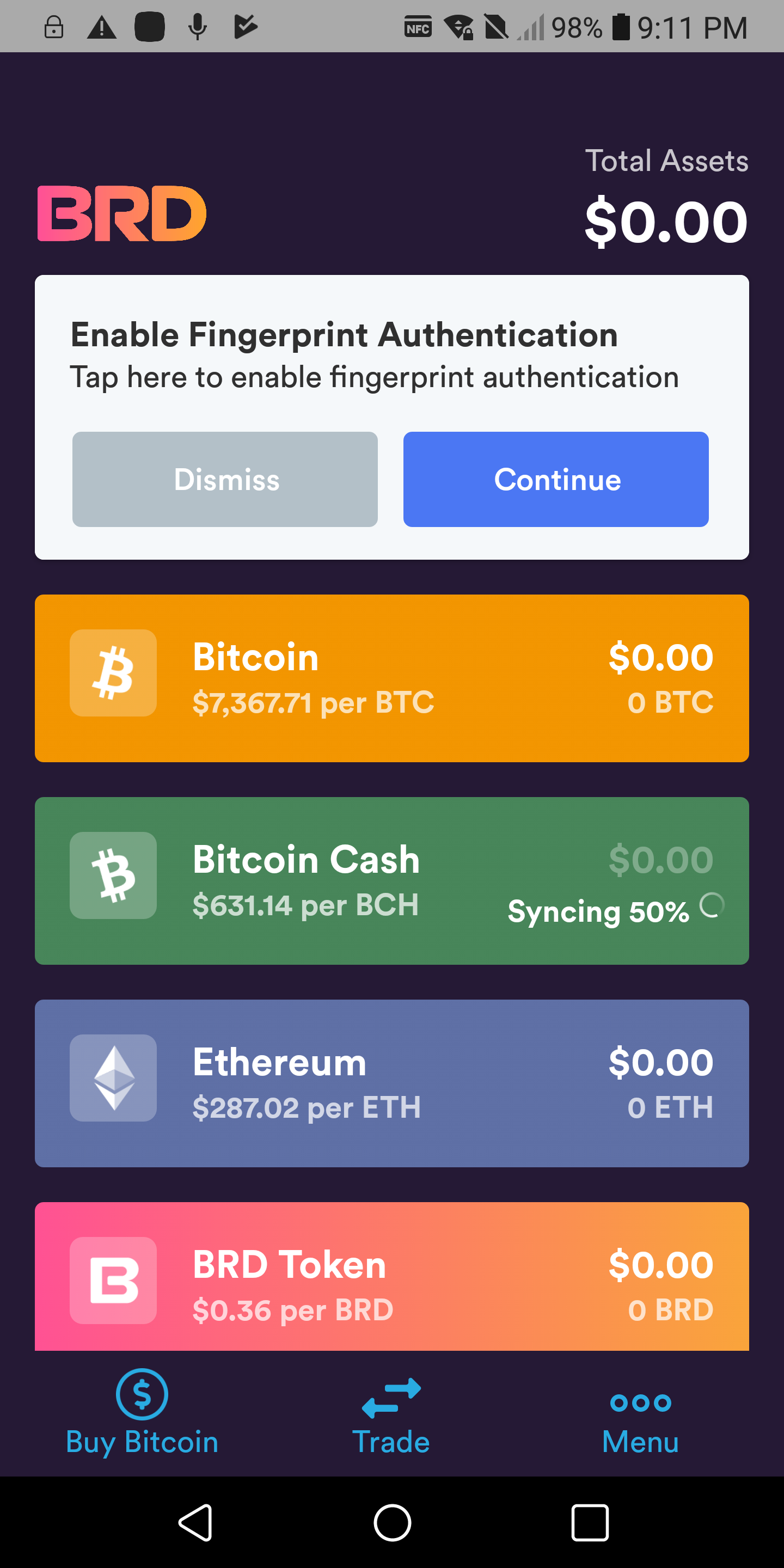 BRD Bitcoin Wallet Bitcoin BTC Free Download