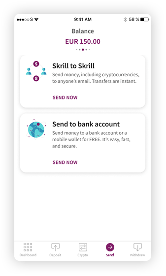 What crypto services does Skrill offer? | Skrill