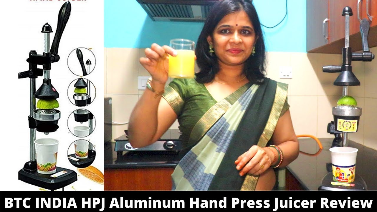 46% OFF on BTC INDIA HPJ Aluminum Hand Press Juicer ,Made in India on Amazon | bitcoinlove.fun