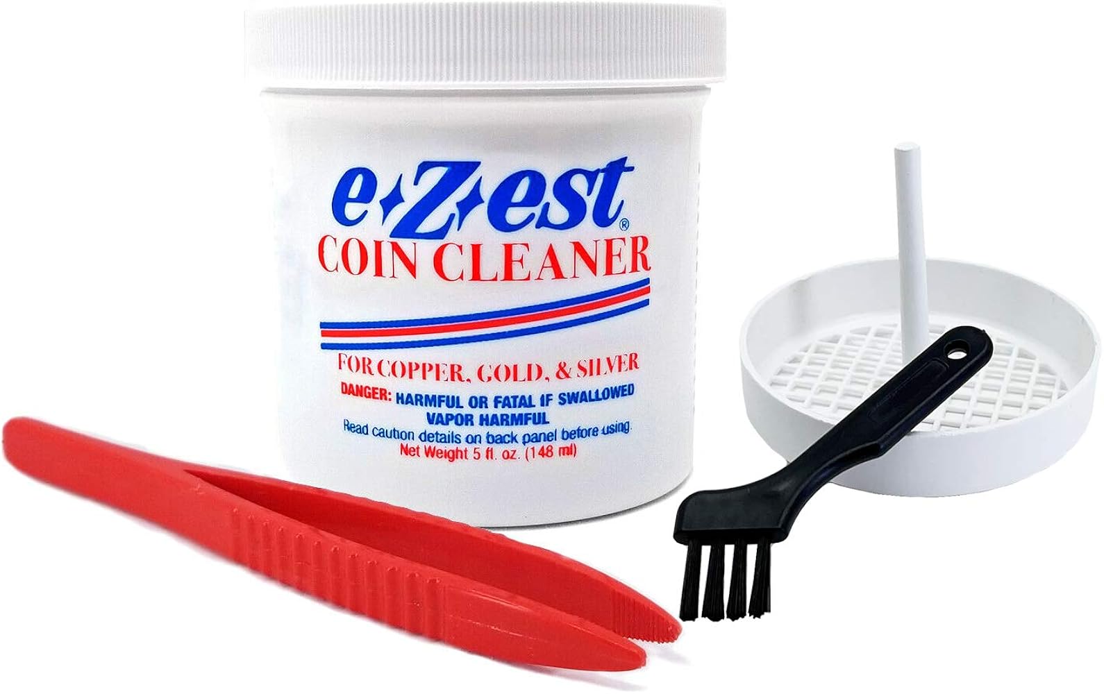 bitcoinlove.fun: E*Z*EST Coin Cleaner 5oz. jar (Qty = 1 Jar)