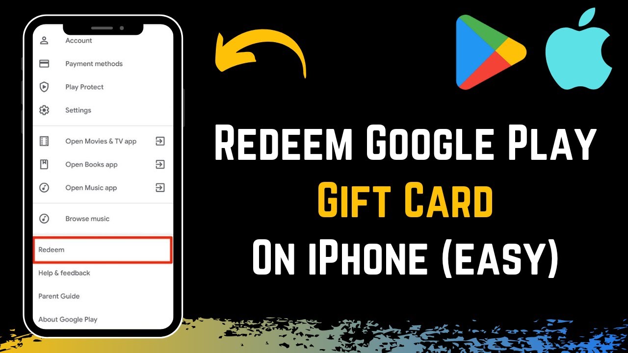 Can I use a Google play gift card on IPho… - Apple Community