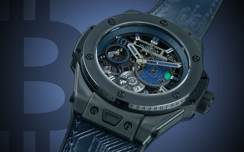 You need Bitcoins to buy this limited-edition Hublot watch