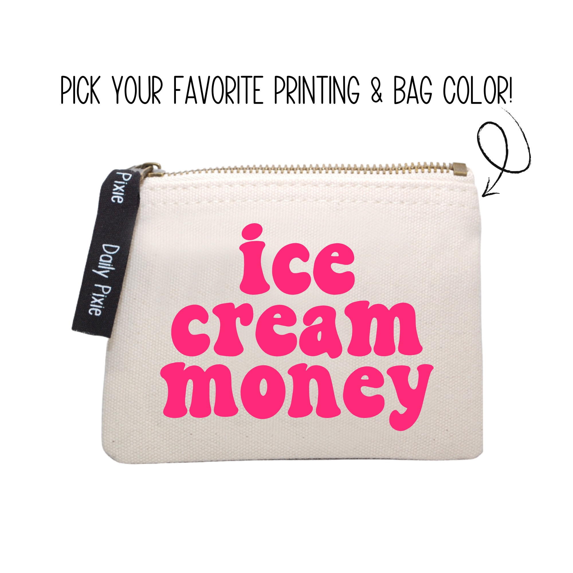 Ice Cream Money Coin Purse – Elm