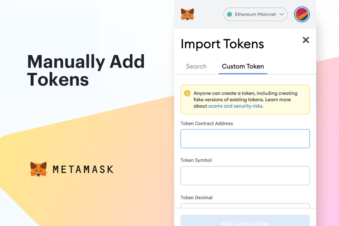 How to add tokens to MetaMask (Updated ) | Metaschool