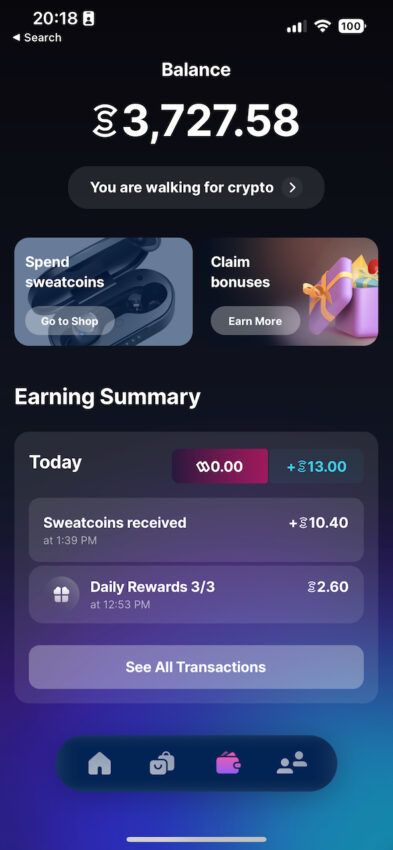 What is Sweatcoin