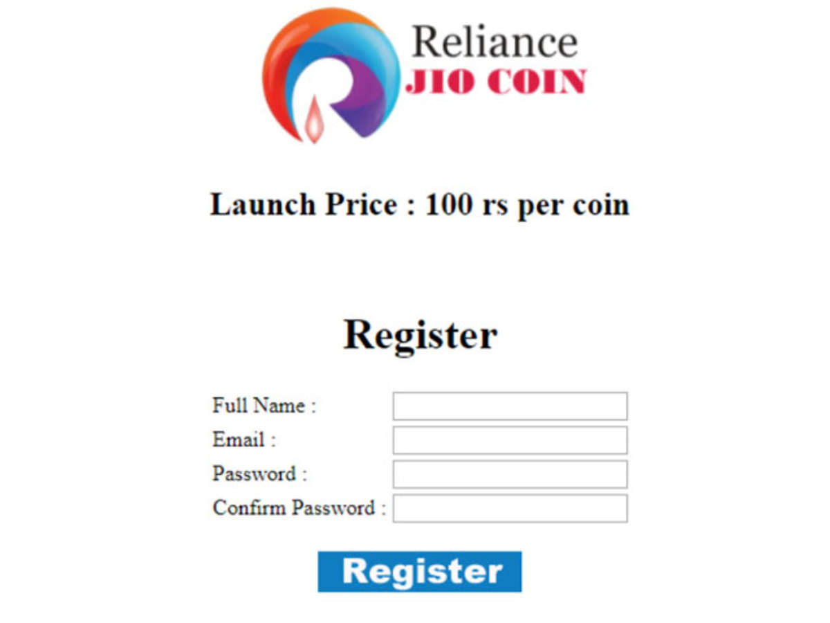 JIO Token Live Price Chart - The Coin Offering