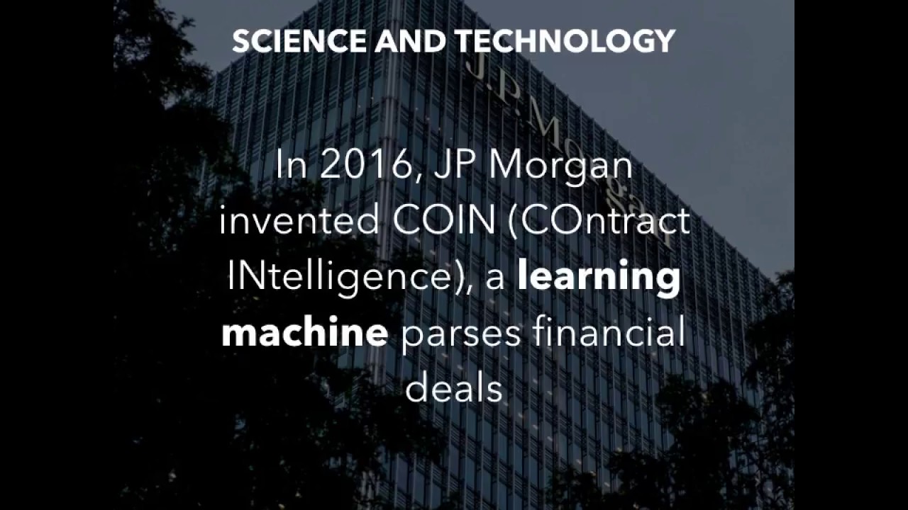 JPMorgan Chase uses tech to save , hours of annual work by lawyers and loan officers