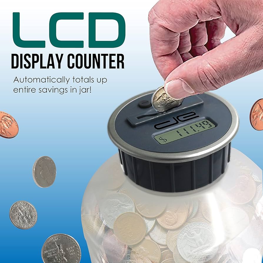 Digital Piggy Banks for Adults,Transparent Coin Philippines | Ubuy