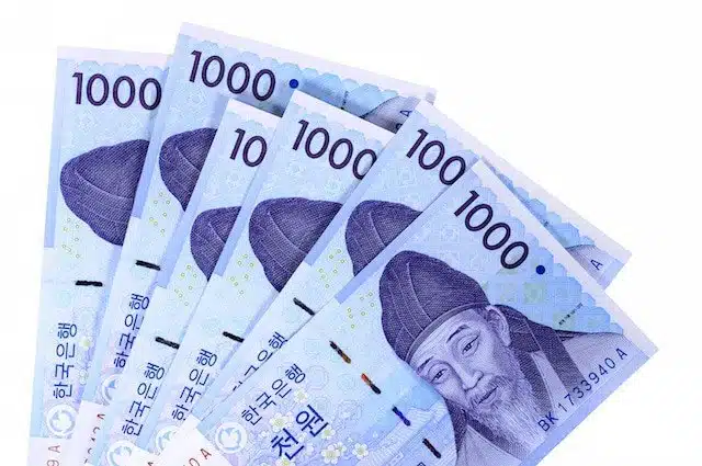 1 KRW to USD - South Korean Won to US Dollars Exchange Rate