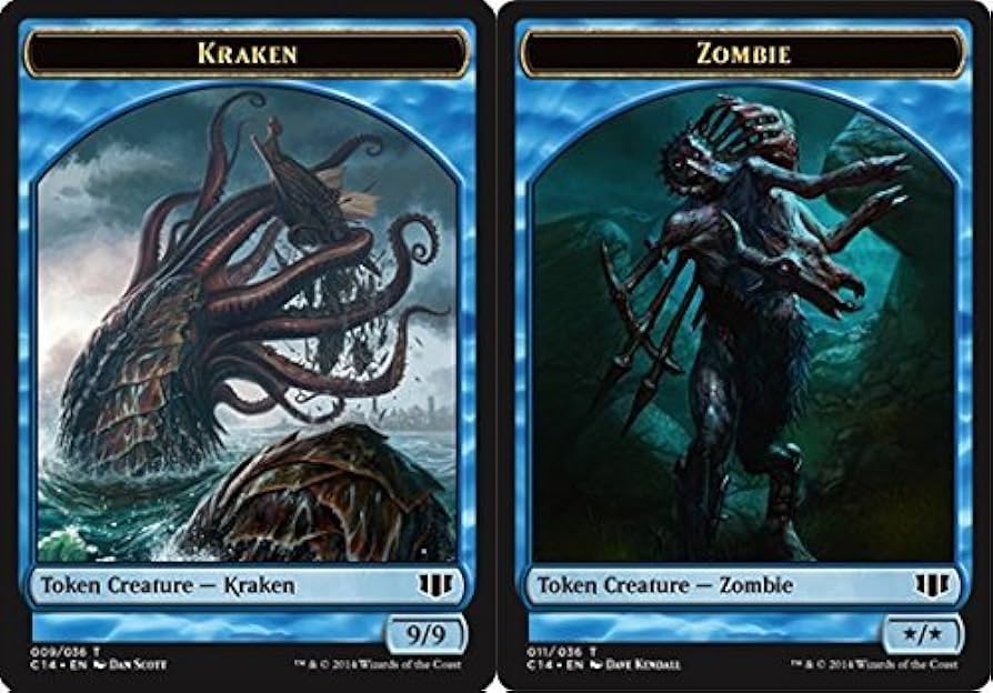 Kraken Token [06] [Masters 25 Tokens] - Face To Face Games