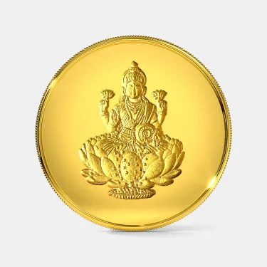 24 Karat Laxmi Coin - 1 gram