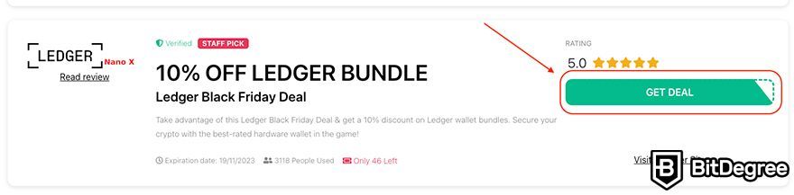 Ledger Black Friday Deals & Coupons | March 