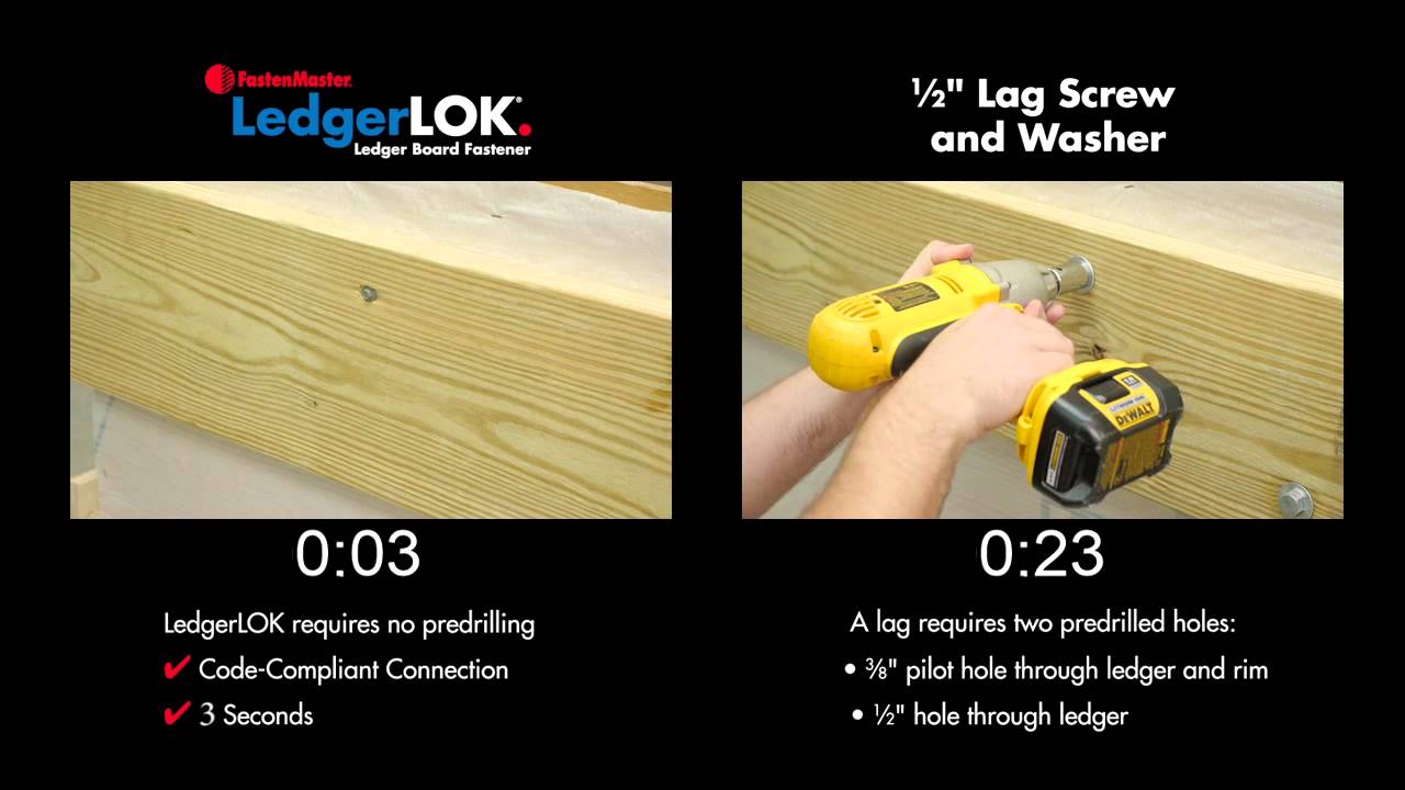 LedgerLOK: A Guide for Deck Ledger to Rim Board | FastenMaster