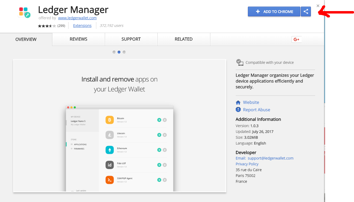 “Ledger Extension