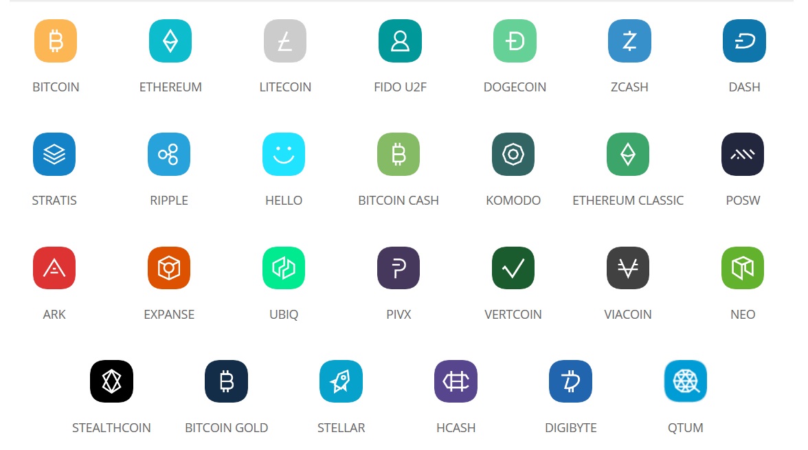 Ledger Supported Coins & Tokens | Ledger