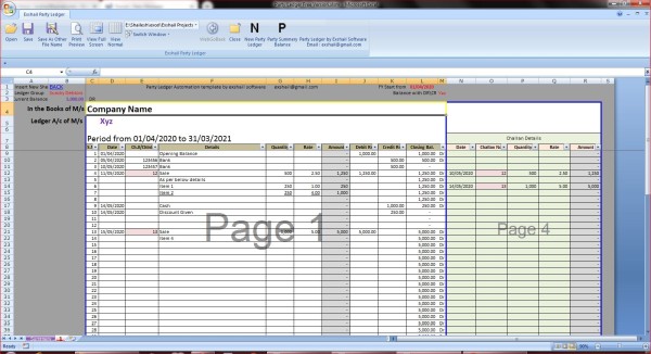 General Ledger Drill Down | Add in Excel FSM