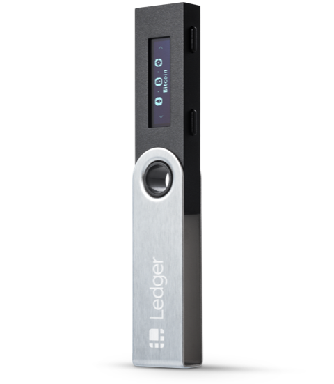 Ledger Nano X - Onyx Black - Hardware wallet - Ledger Official Partner - bitcoinlove.fun