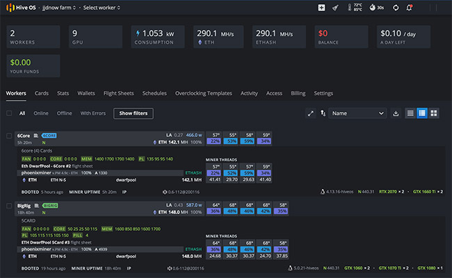 CPU/GPU Mining | NiceHash