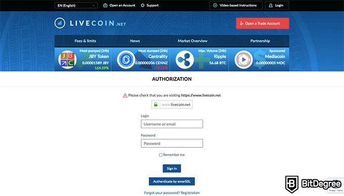 CoinExchange vs Livecoin: Features, Fees & More ()