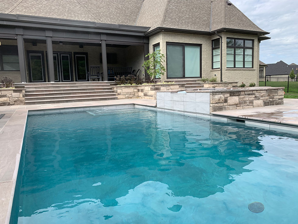 Forest City Pools London Ontario | Stamped Concrete