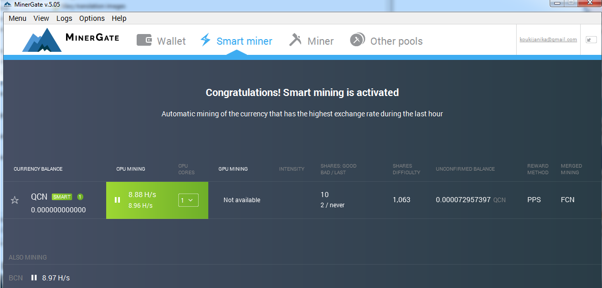 MinerGate Review: Calculator, Mobile miner, Wallet – BitcoinWiki