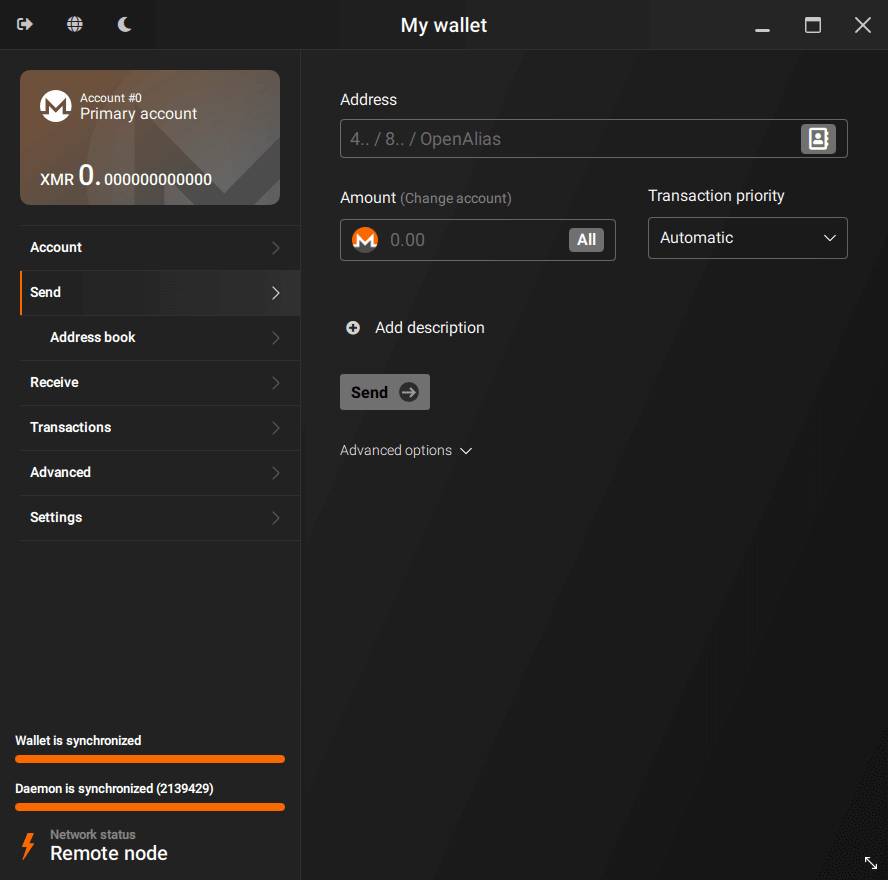 How to use the Monero GUI wallet