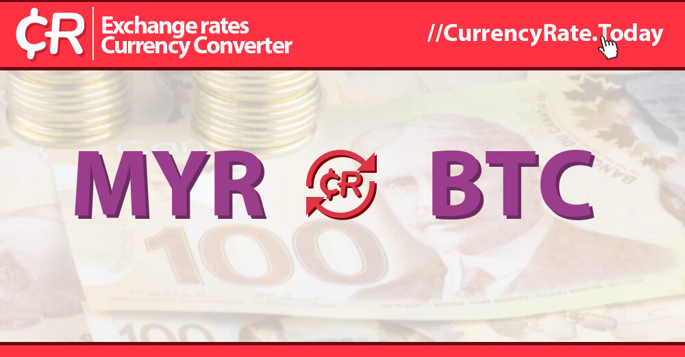 1 BTC to MYR - Bitcoins to Malaysian Ringgits Exchange Rate