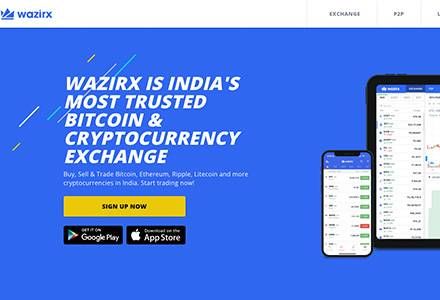 Buy Bitcoin, Cryptocurrency at India’s Largest Exchange | Trading Platform | WazirX