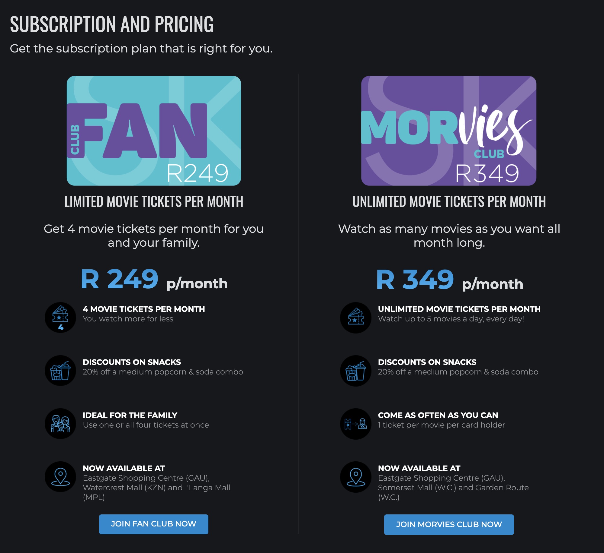 Cinema | Movie Showtimes and Online Movie Ticket Bookings | Ster-Kinekor