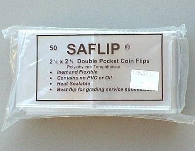 x Saflip Mylar Coin Flips - ct. no inserts | Display cards, Coins, Mylar