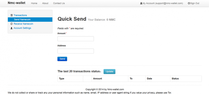 SequentialRead - Register a Namecoin .bit Domain easily, using Electrum-NMC