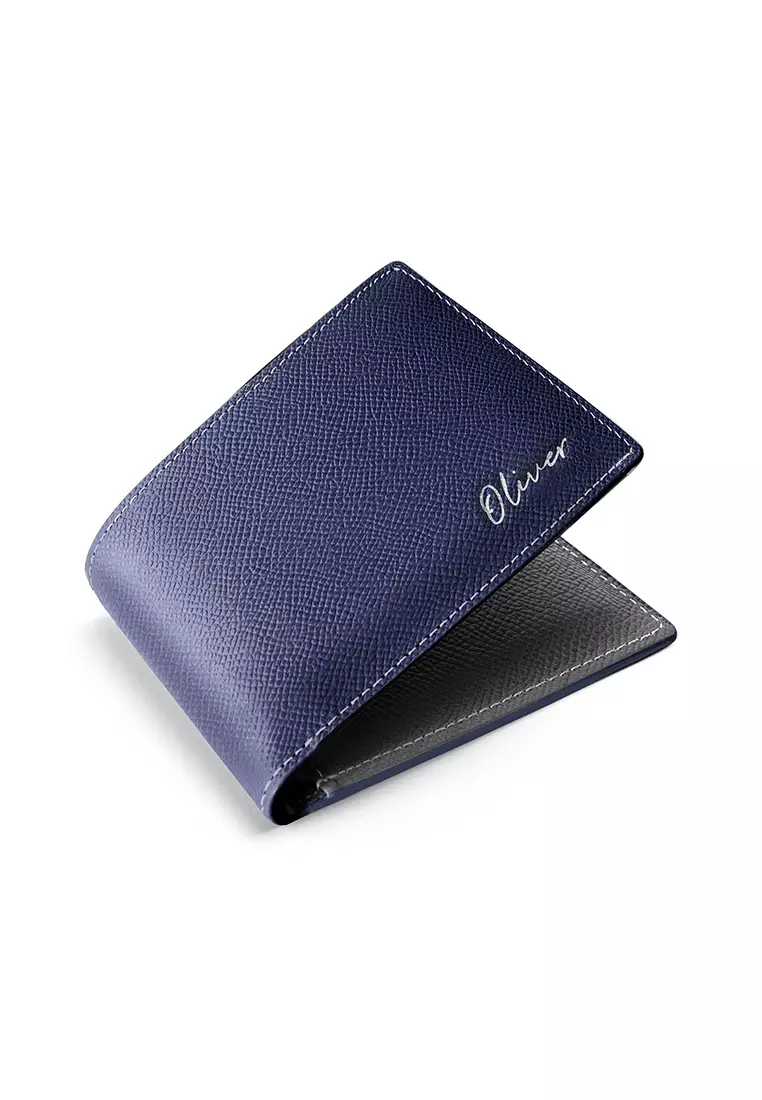 Women's Blue Leather Wallet • American Made Quality