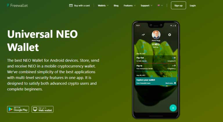 NEO Wallet. Send & Receive the coin－Freewallet for Android - Download | Bazaar