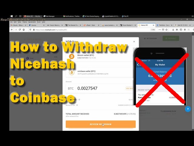 How to Withdraw Money From Nicehash - Zengo