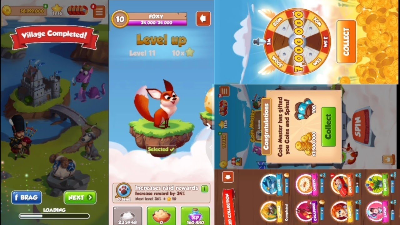 Coin Master Foxy Levels & Rewards - bitcoinlove.fun