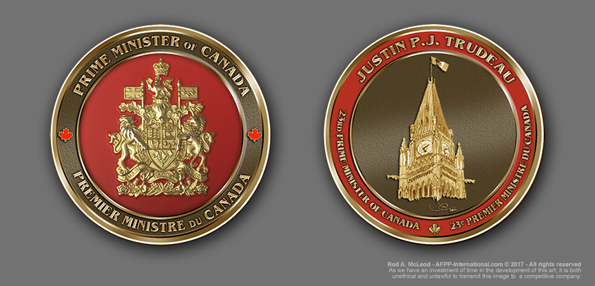 Custom Canadian Challenge Coins - Strike Your Coin