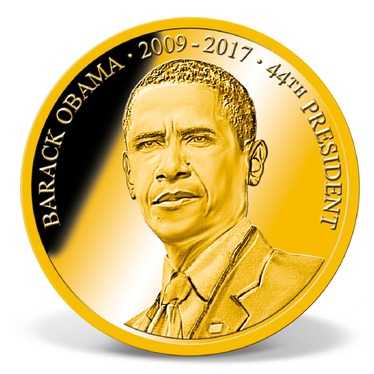 President Barack Obama Legacy Silver Proof Collection Coin w/ Wood Display Case - Swedemom