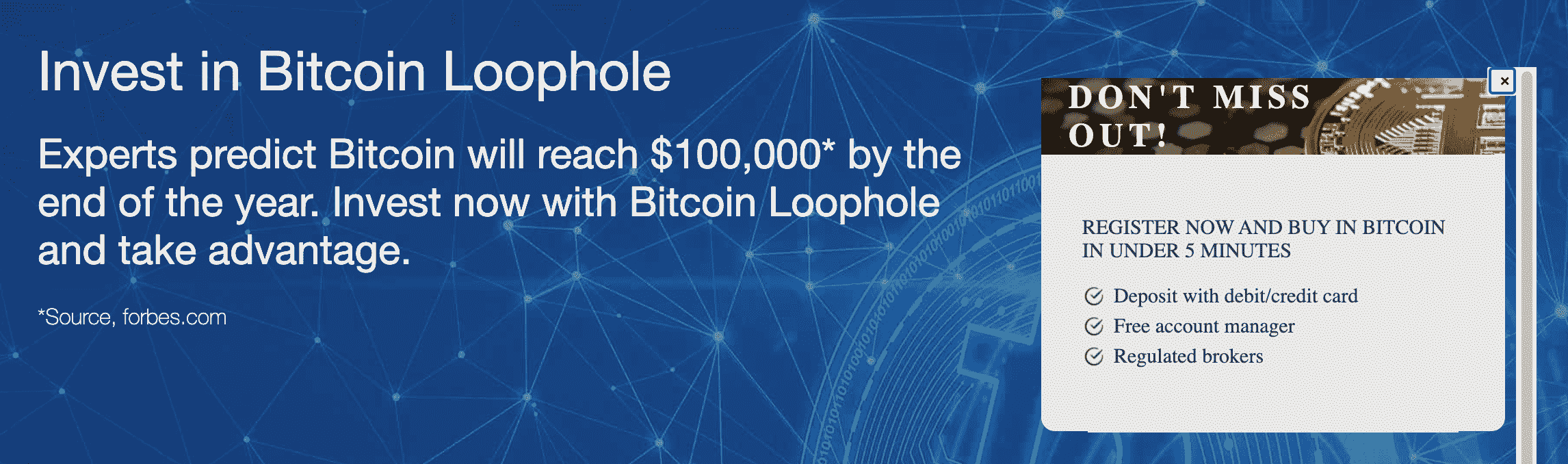 BITCOIN LOOPHOLE PRO ™ - The Official Platform WebSite 