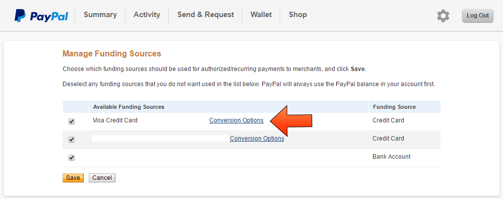 PayPal conversion option is missing - The eBay Community