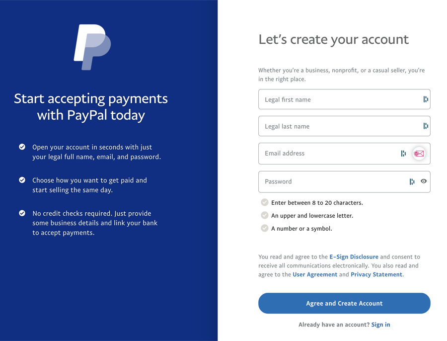 How to setup a PayPal business account: Step by step | Swoop