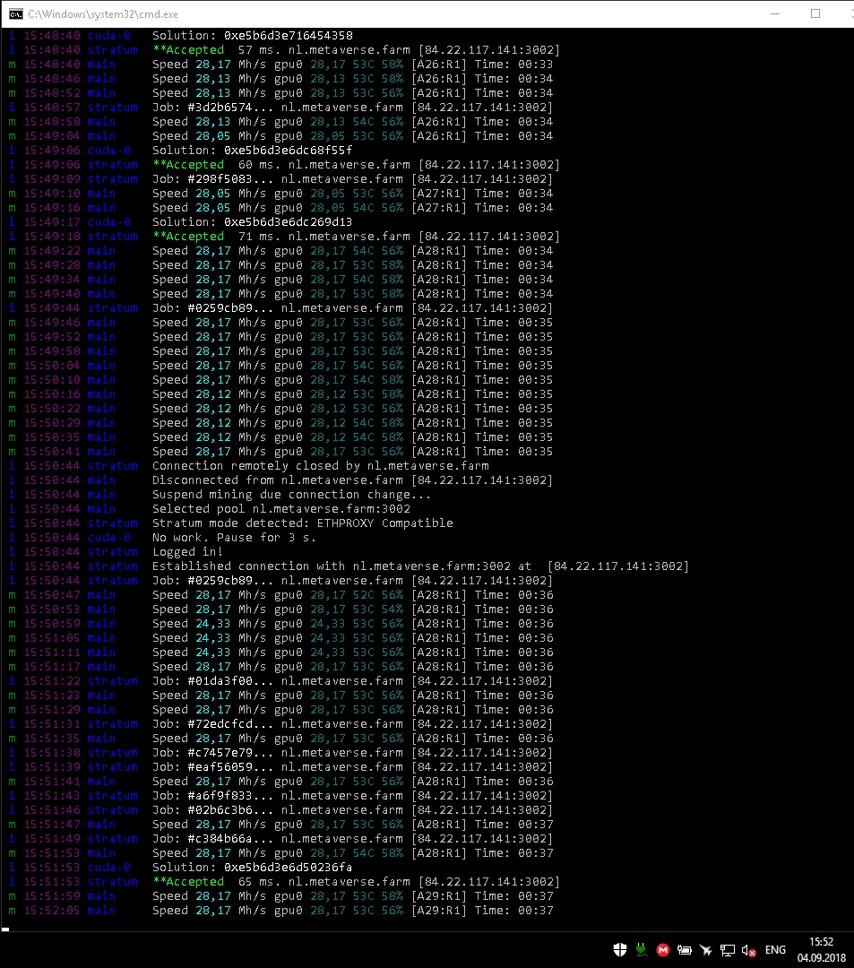 Ezil - Mining pool