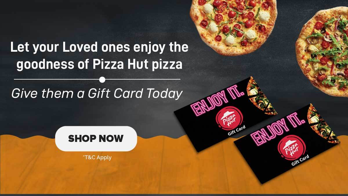 Pizza Hut Gift Cards - Exclusive Discounts and Offers