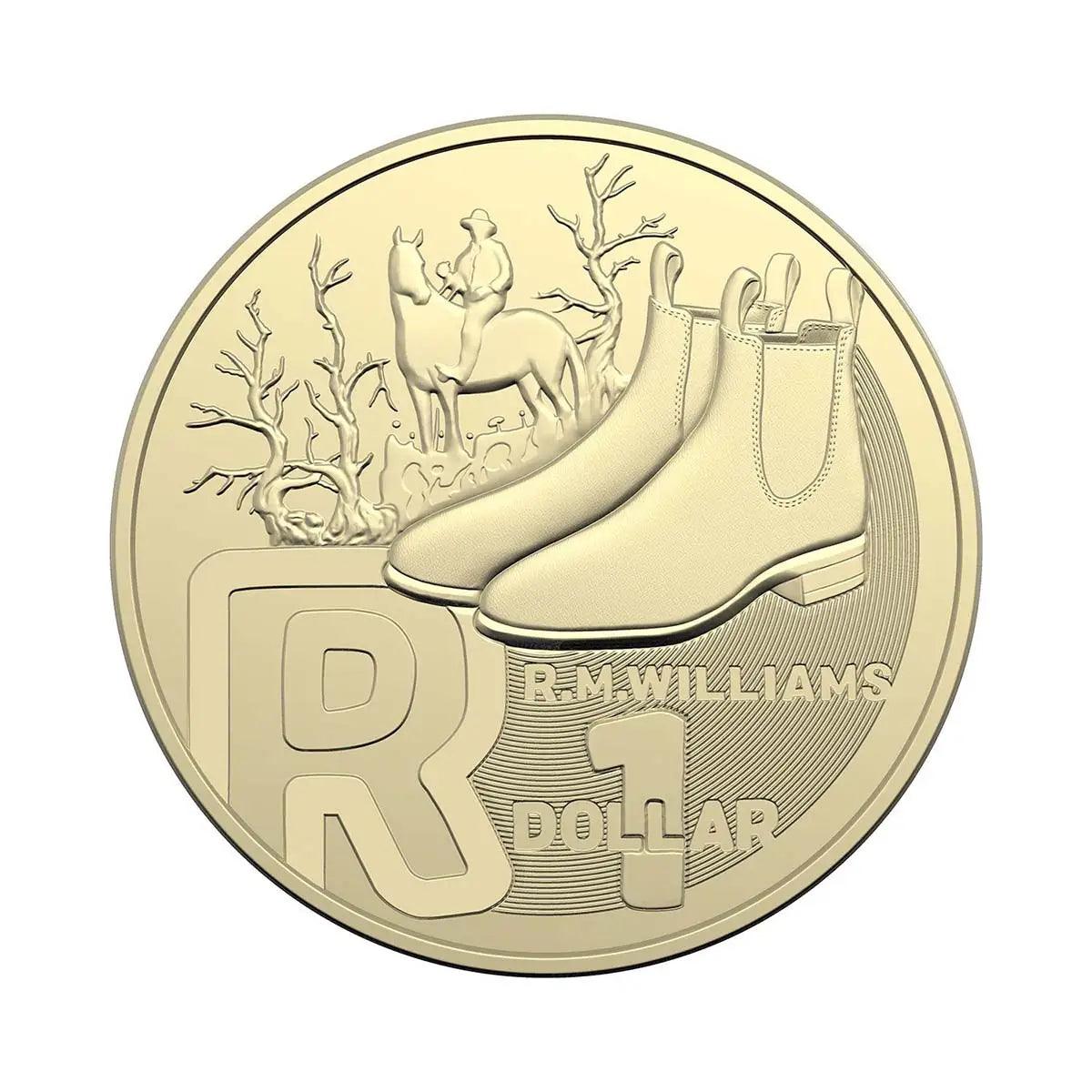 Issue 11 RM Williams PNC with Ram $1 GACH3 R coin